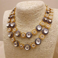 Kundan-Pearl Neckpiece