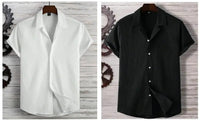 Men's Ice Silk Quick-Drying Shirt Combo of 2