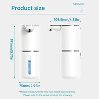 Touchless Sensor Soap Dispenser for Bathroom & Kitchen. Offers Foam and Liquid Modes.