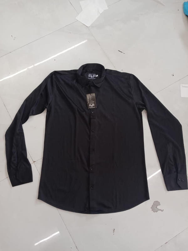 Men's Elegant Solid Long Sleeves Shirts (Pack of 4)