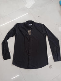 Men's Elegant Solid Long Sleeves Shirts (Pack of 4)