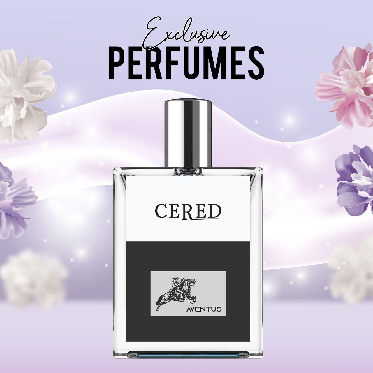 CERED Aventus Perfume 50ML (Pack of 2)