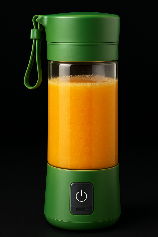 Keiby Citom Portable Electric Nail Drill J-u-!-c-e-r 380ML USB Rechargeable Blender Heavy Duty Juicer, 6 Blades, Mini Handheld Fruit Hand Mixer for Home & Outdoor Use