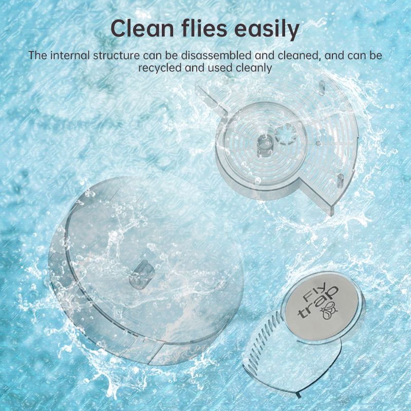 Fly Trap: Automatic, Removable Pest Catcher for Household & Kitchen