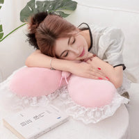 Butterfly Princess Pillow - Office, Living Room, Bedroom (with Bow). Sofa/Car Cushion, New Home Decor