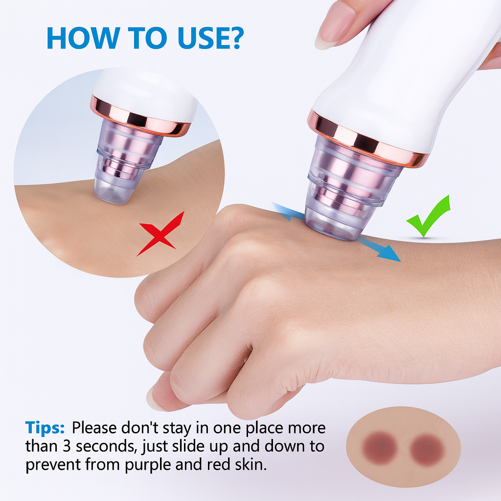 6 in 1 Multi-function Blackhead Remover Tools DERMA