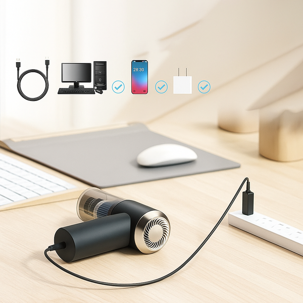 Portable Air Duster Wireless Vacuum Cleaner