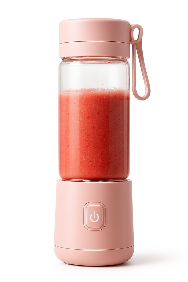 Keiby Citom Portable Electric Nail Drill J-u-!-c-e-r 380ML USB Rechargeable Blender Heavy Duty Juicer, 6 Blades, Mini Handheld Fruit Hand Mixer for Home & Outdoor Use